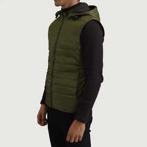 Respirant hommes bouffant gilet extérieur chaud léger sans manches veste décontracté mode hiver pour hommes - Product Image 4