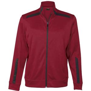 Chaqueta de punto con cremallera de alta calidad para hombre, cómoda, informal, estilo de calle, con mangas regulares, cuello alto, para la temporada de invierno - Product Image 1