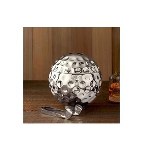 Tong de cubo de hielo de acero inoxidable, diseño de lujo moderno para fiestas en el patio al aire libre, aislamiento de doble pared, mantiene las bebidas frías por más tiempo - Product Image 2