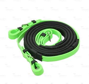 Juego de Brida de Carreras de PVC, Martingala, Riendas con Agarre de Goma, Herrajes de Acero Inoxidable, Ligero y Ajustable |   Caballo Resistente al Agua y Duradero - Product Image 2