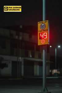 Señal de Velocidad con Radar LED |   Detector y Pantalla de Velocidad de Vehículos para Control de Tráfico - Product Image 3