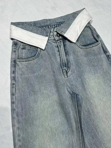 Classic Blue Denim Flare Jeans Women High Waisted Slim Fit <b>Bell</b> Bottoms women denim jeans pants - Product Image 4