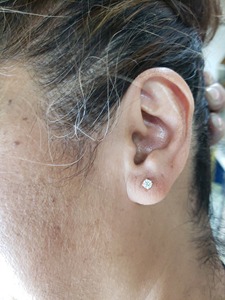Pendientes de Diamantes Redondos Finos de 0.50 Ct F VS, Diamantes Cultivados en Laboratorio en Oro de 14K, para Uso Diario, Regalo, Venta al por Mayor, Nueva Llegada - Product Image 3