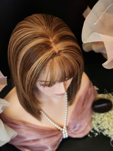 Vente chaude 2025 5x5 soie fermeture 100% haute qualité perruque de cheveux humains bruts pleine cuticule prix de gros - Product Image 2