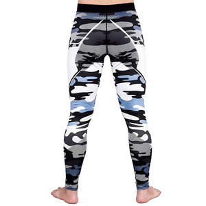 Mallas de Yoga ecológicas para hombre al mejor precio, venta al por mayor personalizable, ropa deportiva para correr, gimnasio, tejido de punto ligero - Product Image 3