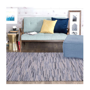 พรมปูพื้นทำมือวัสดุปอกระเจา100% ดีไซน์คลาสสิกทรงสี่เหลี่ยมผืนผ้า - Product Image 1