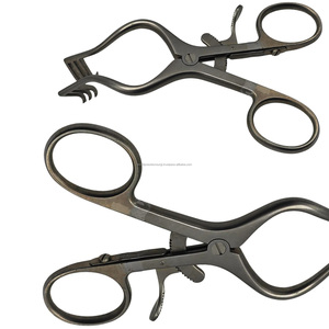 Rétracteur manuel ergonomique Wullstein, instrument chirurgical ORL en acier inoxydable, outil de chirurgie auriculaire CE WPS-BV-115 Argent Classe I - Product Image 4