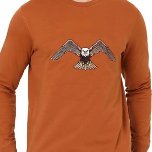 2024 ODM Custom Men's Cotton Plain <b>Sweatshirt</b> Solid Design Crew Neck Long Sleeve <b>Fleece</b> Clothing Embroidered Technics Winter - Product Image 6