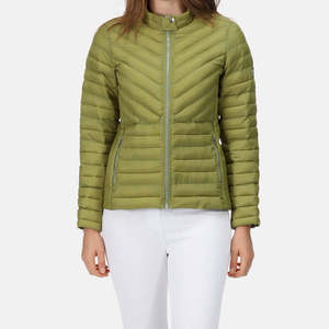 Chaqueta Acolchada Gruesa para Mujer, Superventas 2026, Otoño Invierno, Exterior de Cuero Genuino, Resistente al Viento, Transpirable, Relleno 100% Poliéster - Product Image 5