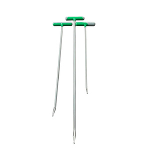 Juego de herramientas PDR de punta de cuentas de 3 piezas 50cm, 60cm, 70cm Longitudes 8mm, 10mm, 12mm Diámetro Edición Selvora Acero de resorte blanco - Product Image 3