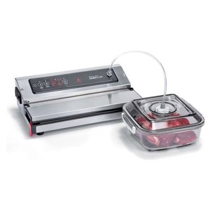 Vacuum Sealer 130W Professional Jumbo 30 Inox V75PK1 Double <b>Pump</b> Intensive Use Bags Containers - Product Image 2