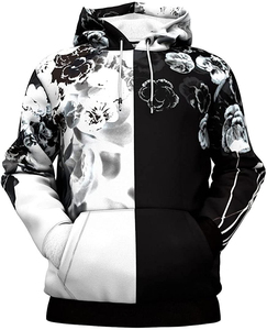 High Quality Cotton Terry Oversize Hoodie Streetwear <b>Thick</b> <b>Fleece</b> Drop Shoulder sublimation Custom Men Hoodies - Product Image 3