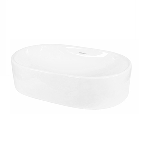 Oval Shape Sink Bathroom Vanity Counter Tops Sample Design Art Basin Hot Sale High Price Hand Wash Basin Ceramic/ Porcelain - Product Image 2