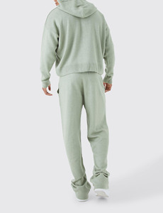 Conjunto Deportivo de 2 Piezas para Hombre, Sudadera con Capucha y Pantalones Deportivos con Logotipo Bordado, 100% Algodón, Modelo 2026 - Product Image 6