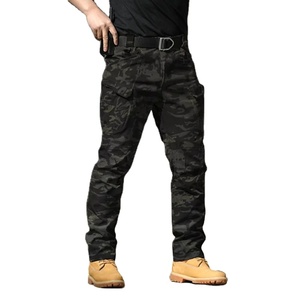 Nouveau pantalon cargo tactique pour homme, pantalon de travail, randonnée, décontracté, plusieurs poches, grande taille, pantalon pour homme lavé - Product Image 6