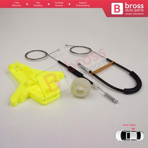Kit de réparation de lève-vitre arrière droit BWR5208 pour Amarok MK1 2H 2010-2022 Pickup 4 portes 2H7839402 - Product Image 6