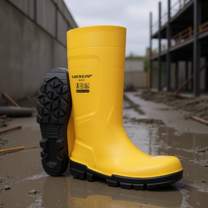 Botas de Seguridad Amarillas Work It Talla 44 S5 EN ISO 20345:2022 S5 SR FO LG PVC - Product Image 3
