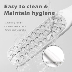 Lima de pie resistente con Mango antideslizante de logotipo personalizado y grano afilado de acero inoxidable - Product Image 3