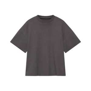 Camiseta personalizada de algodón 100% de alta calidad, camiseta de peso pesado, ropa de calle Unisex de gran tamaño, camisetas de talla grande para hombre - Product Image 1