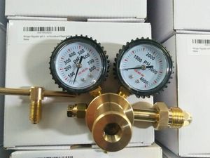 CGA580 Regulador de gas nitrógeno <span class=keywords><strong>1</strong></span>/<span class=keywords><strong>4</strong></span> "Flare Salida Conector de entrada Reguladores de presión Modelo superior - Product Image 2
