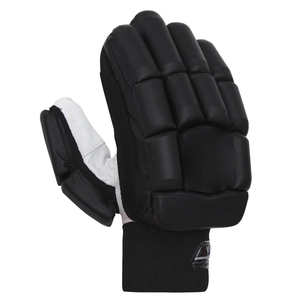 Guantes de Bateo de Cricket de Cuero PU Pakistaní de Primera Calidad, Diseño Liso, Color Blanco, Talla Mediana, Precio Razonable - Product Image 3