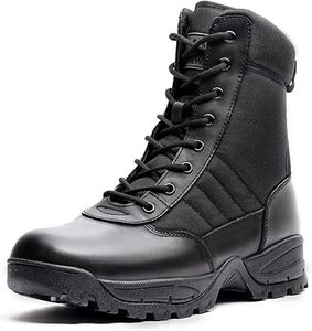 Zapatos tácticos transpirables para hombre, botas impermeables duraderas para exteriores, calzado ligero y cómodo para senderismo y entrenamiento - Product Image 6