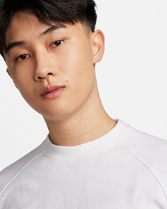 Collection d'été chaude T-shirts en coton à manches longues Style personnalisé Blanc Propre Logo Hommes O Cou T-Shirt - Product Image 3