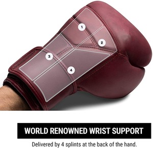 Custom Made Genuine Leather Boxing <b>Gloves</b> High Quality Comfortable Durable Training <b>Gloves</b> Professional New Design Wholesale - Product Image 5