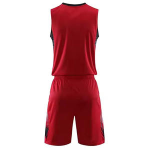 Uniforme de baloncesto juvenil personalizado de alta calidad, ropa deportiva transpirable para exteriores, recién llegado con técnicas impresas - Product Image 6