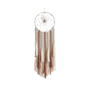 Feuille Design Macrame Design Dream Catcher spécialement conçu pour la décoration murale Accessoires de décoration pour la chambre à coucher - Product Image 4