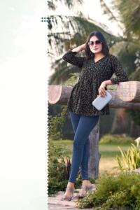 การเปิดตัวแคตตาล็อกใหม่พิมพ์ลายจอร์เจียหนักพร้อมเสื้อสไตล์ตะวันตกที่เป็นดาวสำหรับผู้หญิง - Product Image 2