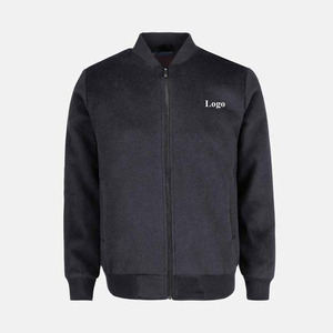 High Street <b>Men's</b> Pakistan Polyester Customized Material <b>Letter</b> Coated Logo Design Zipper OEM Service Winter Bomber <b>Jackets</b> - Product Image 1