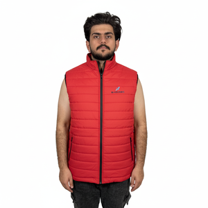 เสื้อกั๊กพัฟเฟอร์บุผ้านวม คอตั้ง ซิปเต็มตัว ราคาขายส่ง เสื้อกันหนาวฤดูหนาว ระบายอากาศได้ดี สำหรับผู้ชาย - Product Image 1