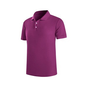 2023 Venta al por mayor de camisetas de Polo de Golf para hombre, algodón transpirable personalizable, logotipo bordado, patrón sólido de lona - Product Image 2
