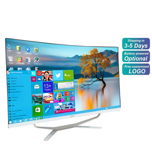 Computadora de escritorio todo en uno AIO de 27 pulgadas con pantalla curva OEM ODM, Core i7 <span class=keywords><strong>11370H</strong></span>, 16GB, 512SSD, PC monobloque con batería UPS - Product Image 2