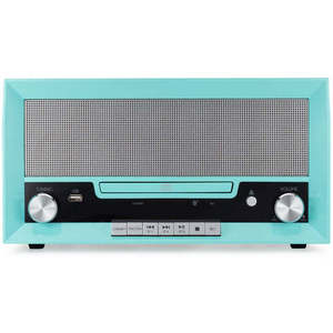 All-In-One Turntable with <b>CD</b> <b>Player</b>, FM Radio, <b>Bluetooth</b>, Aux-In, & USB - Product Image 3