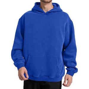 Ropa de hombre personalizada Oem Sudadera con capucha por fabricantes de talla grande con capucha de invierno de tela pesada tejido serigrafiado talla 5XL - Product Image 2