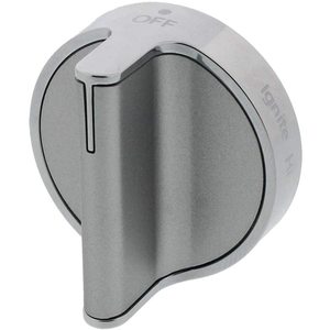 Lot de 5 boutons de commande pour plaque de cuisson à gaz - Acier inoxydable pour ERP W10766544 - Product Image 2