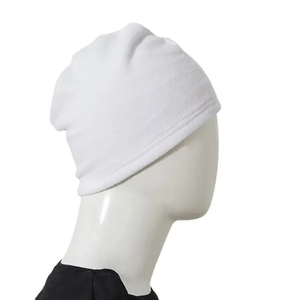 Bonnet d'hiver pour hommes vierge de sublimation de qualité supérieure Casquette de crâne de ski décontractée en plein air élégante et chaude en blanc pour logo personnalisé - Product Image 5