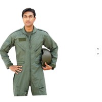 Combinaisons de vol originales CWU 27-P DuPont Nomex Combinaison de pilote uniforme résistante aux flammes Combinaison tactique