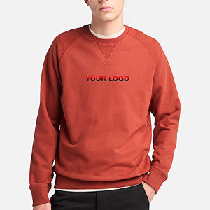 เสื้อมีฮู้ดและสเวตเตอร์คอตตอนโอเวอร์ไซส์สีพื้นสำหรับ100% - Product Image 4