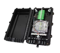 FTTH 12 24 48 96 144 Caja de cable de fibra óptica de núcleo IP68 Caja de empalme de cierre de tipo horizontal de fibra