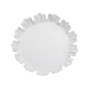 Plateau de service rond en étain artisanal classique avec poignées, style vintage, plateau de service en métal pour la maison, l'hôtel et la restauration - Product Image 2