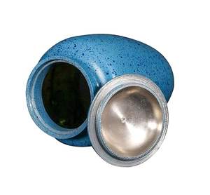 Urnes de crémation en métal en aluminium à bas prix Urnes funéraires de conception classique de meilleure qualité Inde - Product Image 2