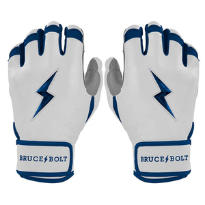 Guantes de bateo de béisbol de cuero Cabretta con logotipo personalizado de alta calidad Diseño de puño corto Precio bajo-Guantes deportivos Beisbol Batting - Product Image 1