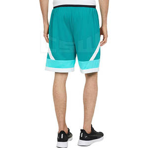 Short de course d'été décontracté pour hommes en maille à séchage rapide avec logo personnalisé motif en toile unie - Product Image 2