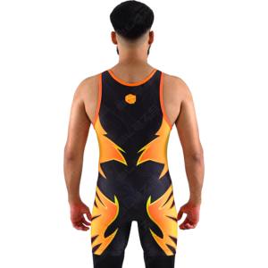 Singulet de lutte professionnel personnalisé pas cher pour les adolescents Vêtements de gymnastique standard internationaux pour l'entraînement et les compétitions de lutte - Product Image 4