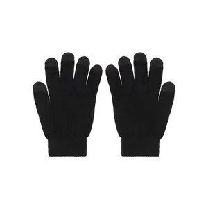 Gants tricotés sur mesure compatibles écrans tactiles pour les sports d'hiver et les activités de plein air - Product Image 2