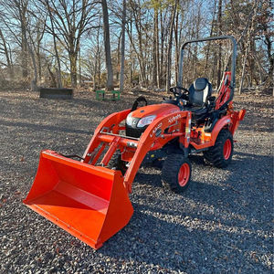 รถแทรกเตอร์ขนาดเล็ก KUBOTA BX23S พร้อมที่ตักดินสำหรับขาย - Product Image 1