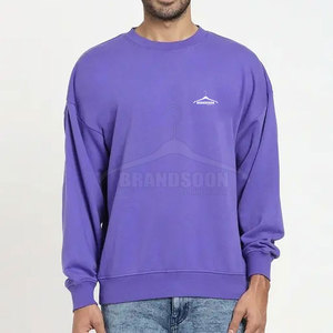 Sudadera de Hombre de Alta Calidad Más Vendida, Último Diseño, Ropa de Invierno, Técnica Lisa de Poliéster/Algodón, Venta al por Mayor - Product Image 1